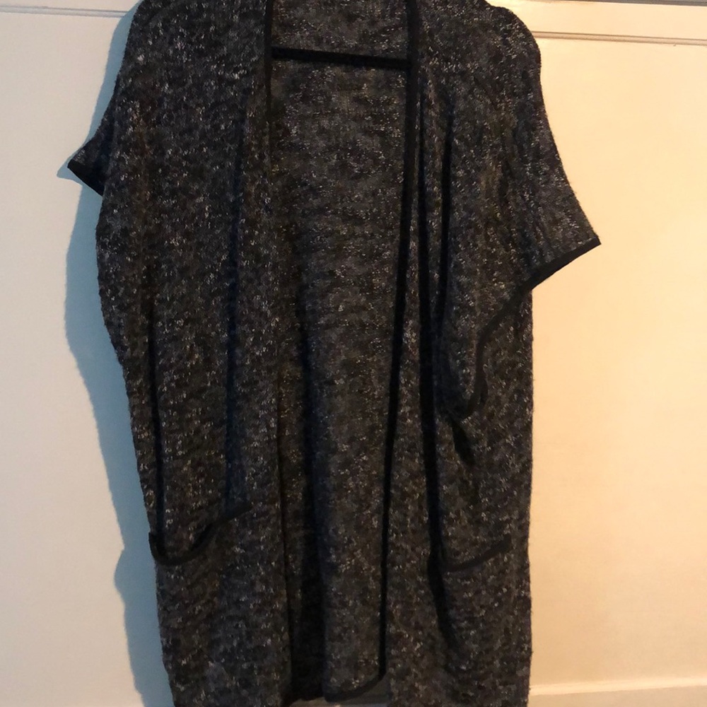 Sanctuary Grey/Black Sweater Vest